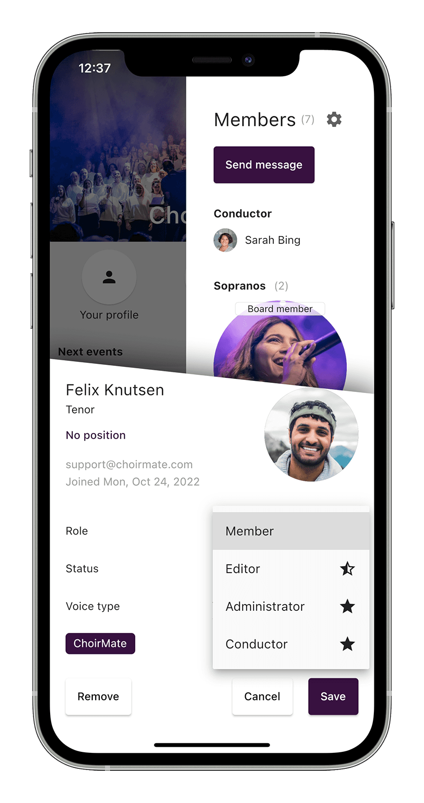 Mitgliederliste